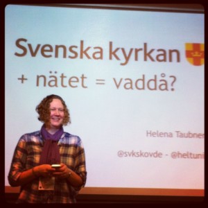 Helena Taubner pratar om Svenska Kyrkan på Webcoast