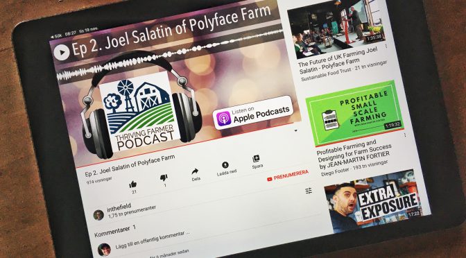 Podcast med Joel Salatin