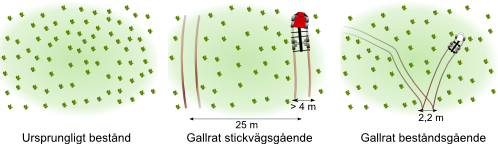 Vad har stickvägar för betydelse